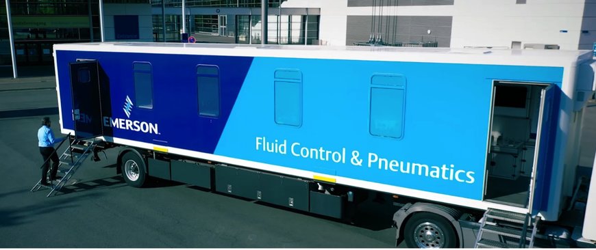 Emerson Fluid control & Pneumatics demotruck er i Danmark, d. 7. til 10 juni